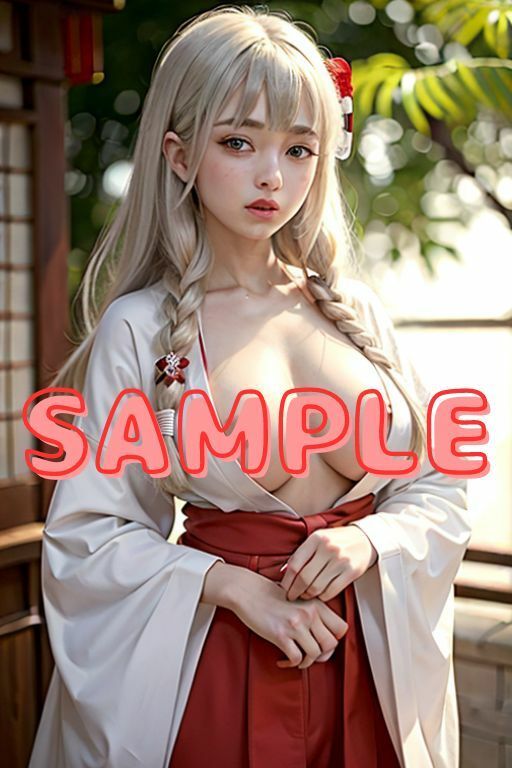 サンプル画像6:ブロンド巨乳留学生の罰当たりな巫女バイト日記 神様ごめんなさい(Gストリーム) [d_331960]