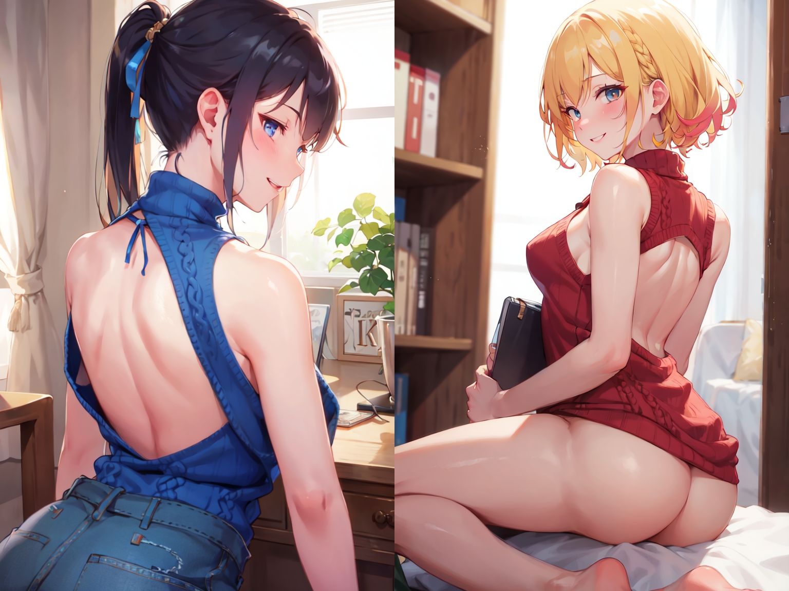 サンプル画像5:童貞を誘惑する女の子たち(みーも工房) [d_331970]