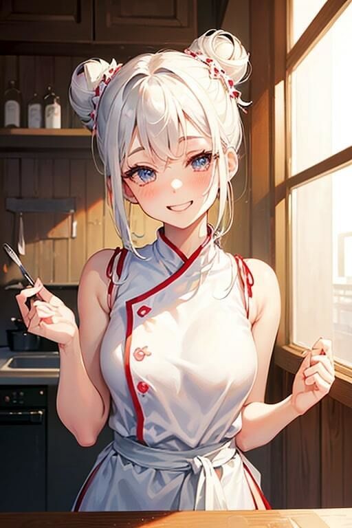 サンプル画像1:AI生成美女写真集 vol20 料理美女(Ai Girls Collection) [d_331985]