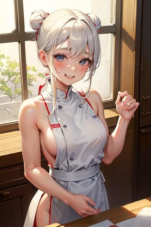 サンプル画像3:AI生成美女写真集 vol20 料理美女(Ai Girls Collection) [d_331985]