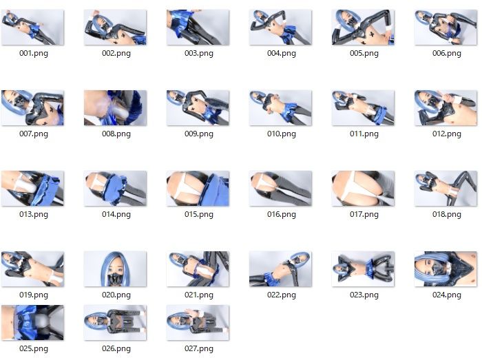 サンプル画像4:テカコス男の娘画像集(ハードコア001) [d_332052]