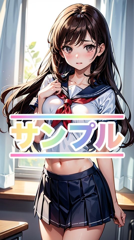 サンプル画像3:制服女子が体験した《緊縛》の真実(AI学園) [d_332077]