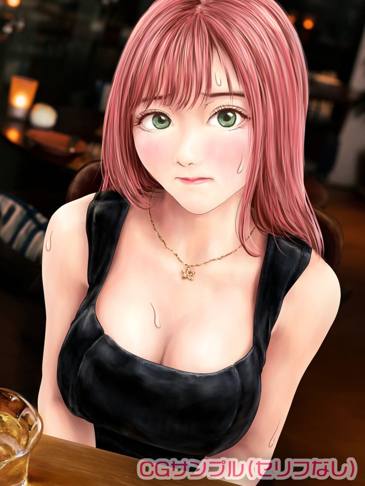 サンプル画像4:メイドカフェのJ●に催■かけて子作りする話(ミリンコウ) [d_332173]