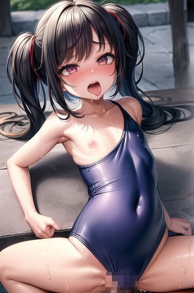 サンプル画像6:泳げない妹と秘密の水泳特訓(二次元の華道) [d_332249]