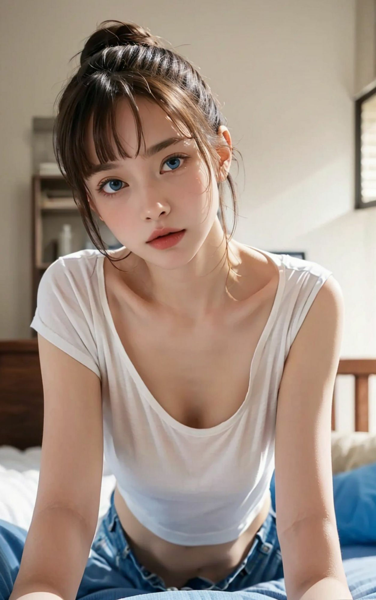 サンプル画像4:汗だく！スポーツ女子とラブラブえ○ち(夢羽) [d_332282]