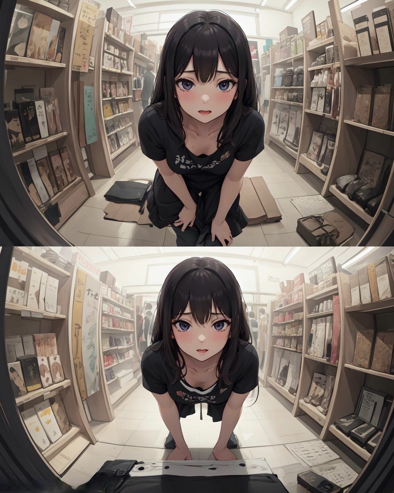 サンプル画像2:盗●用カメラに見せつけてくるJ●がいる件について vol.1(chuneai) [d_332322]