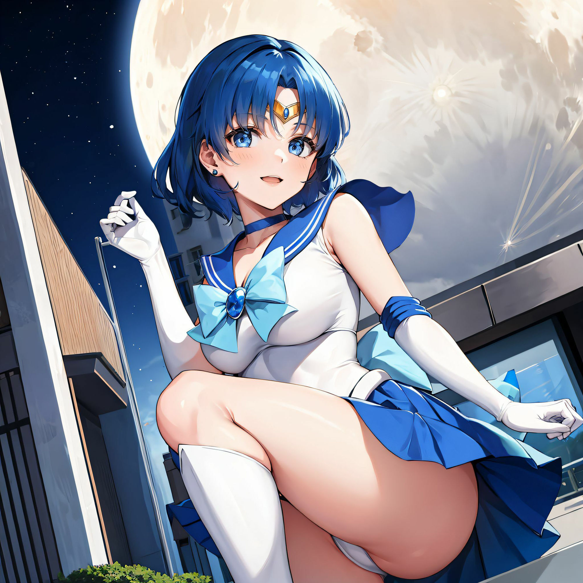 サンプル画像1:〇ーキュリーの昼と夜(垂AI) [d_332330]