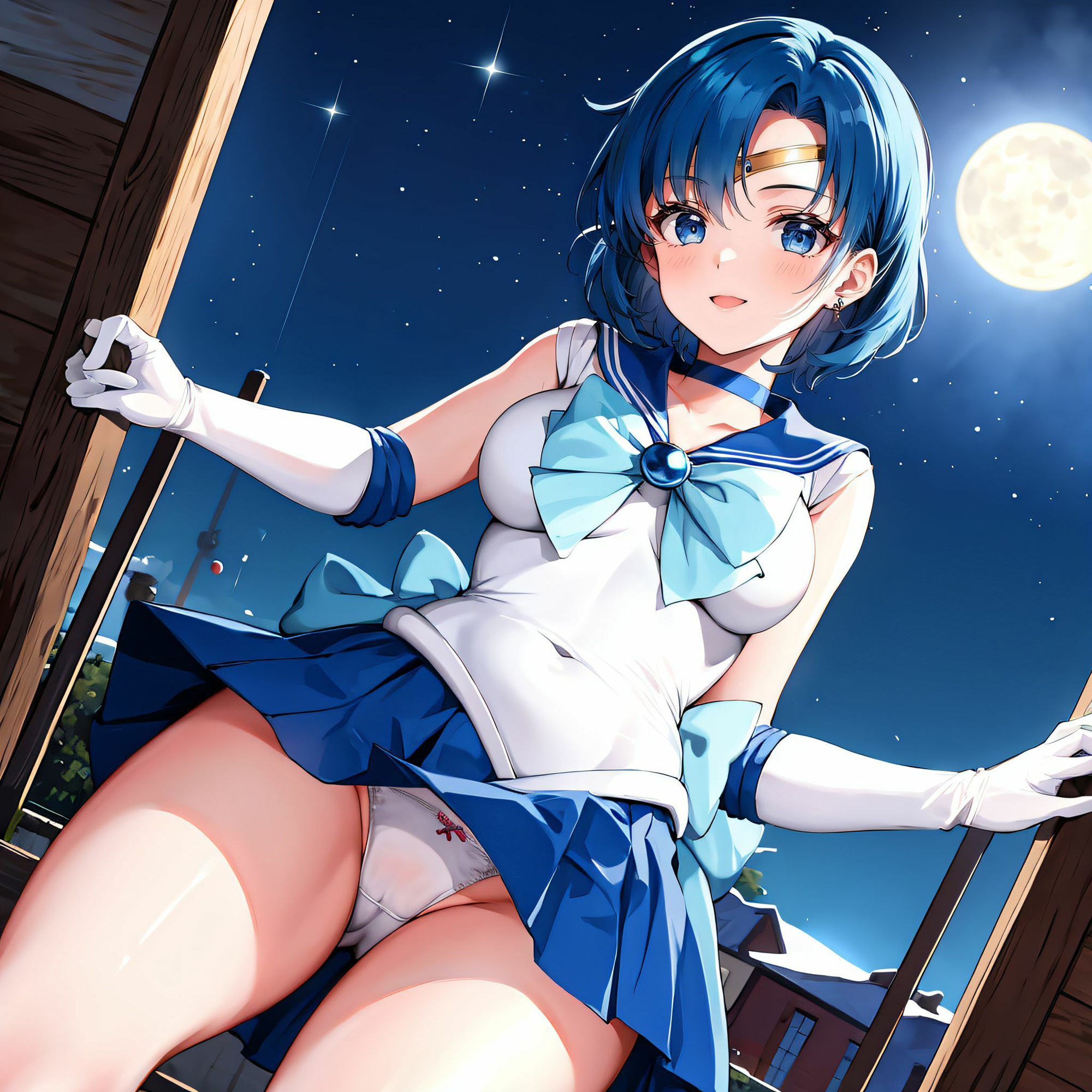 サンプル画像2:〇ーキュリーの昼と夜(垂AI) [d_332330]