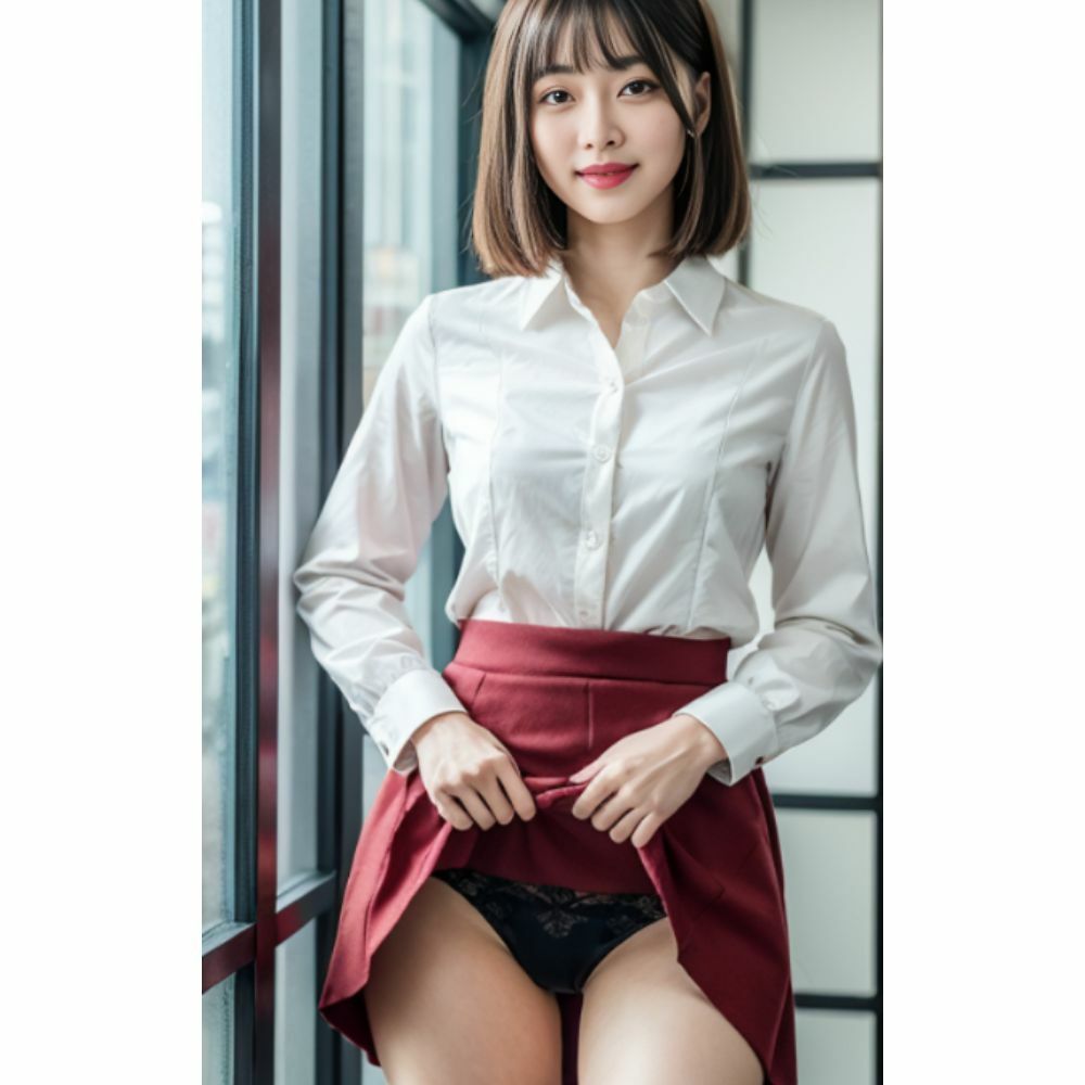 サンプル画像5:スカートの中を見せて6(あんこの部屋) [d_332349]