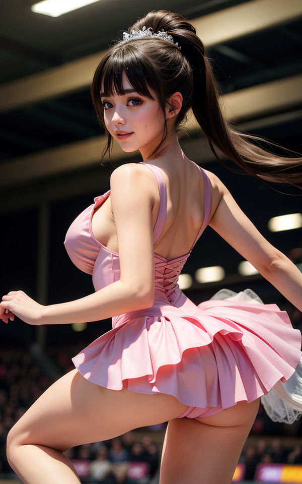 サンプル画像2:全世界が魅了されたバレリーナ美女たち(168AI) [d_332406]