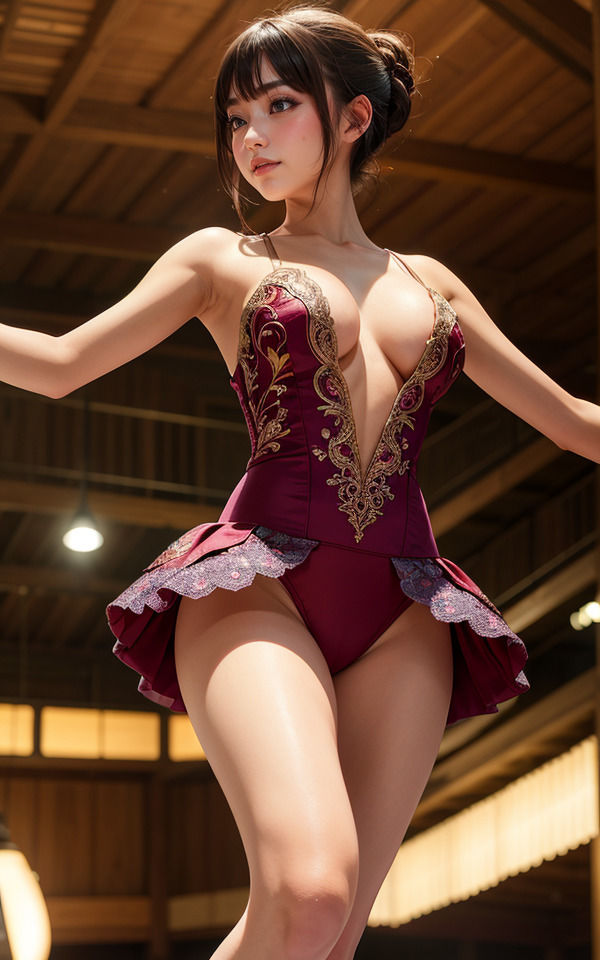 サンプル画像4:全世界が魅了されたバレリーナ美女たち(168AI) [d_332406]