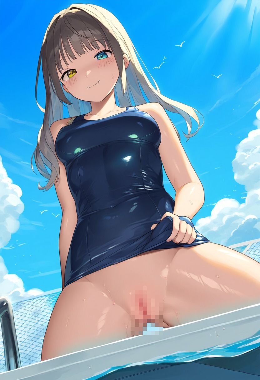 サンプル画像1:J●運動部生中出しエッチ 495ページイラスト集(美女名鑑/タトゥー) [d_332436]