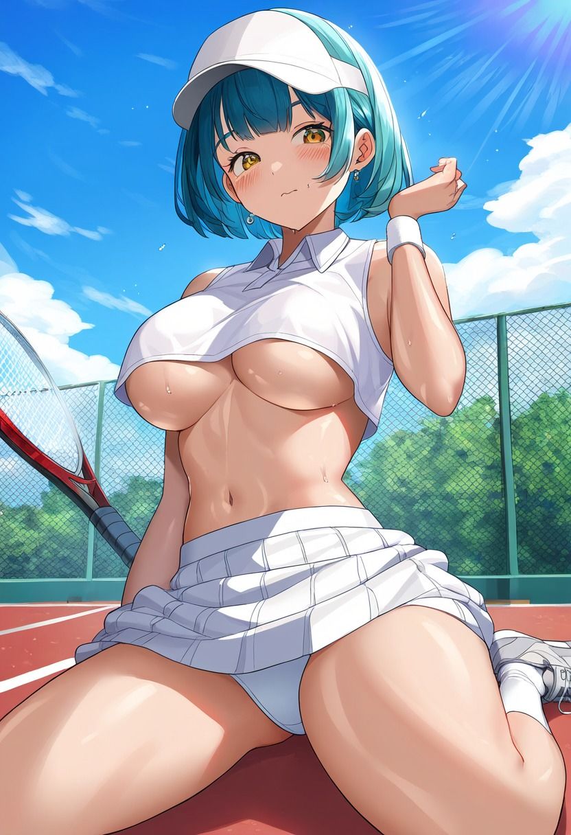 サンプル画像4:J●運動部生中出しエッチ 495ページイラスト集(美女名鑑/タトゥー) [d_332436]