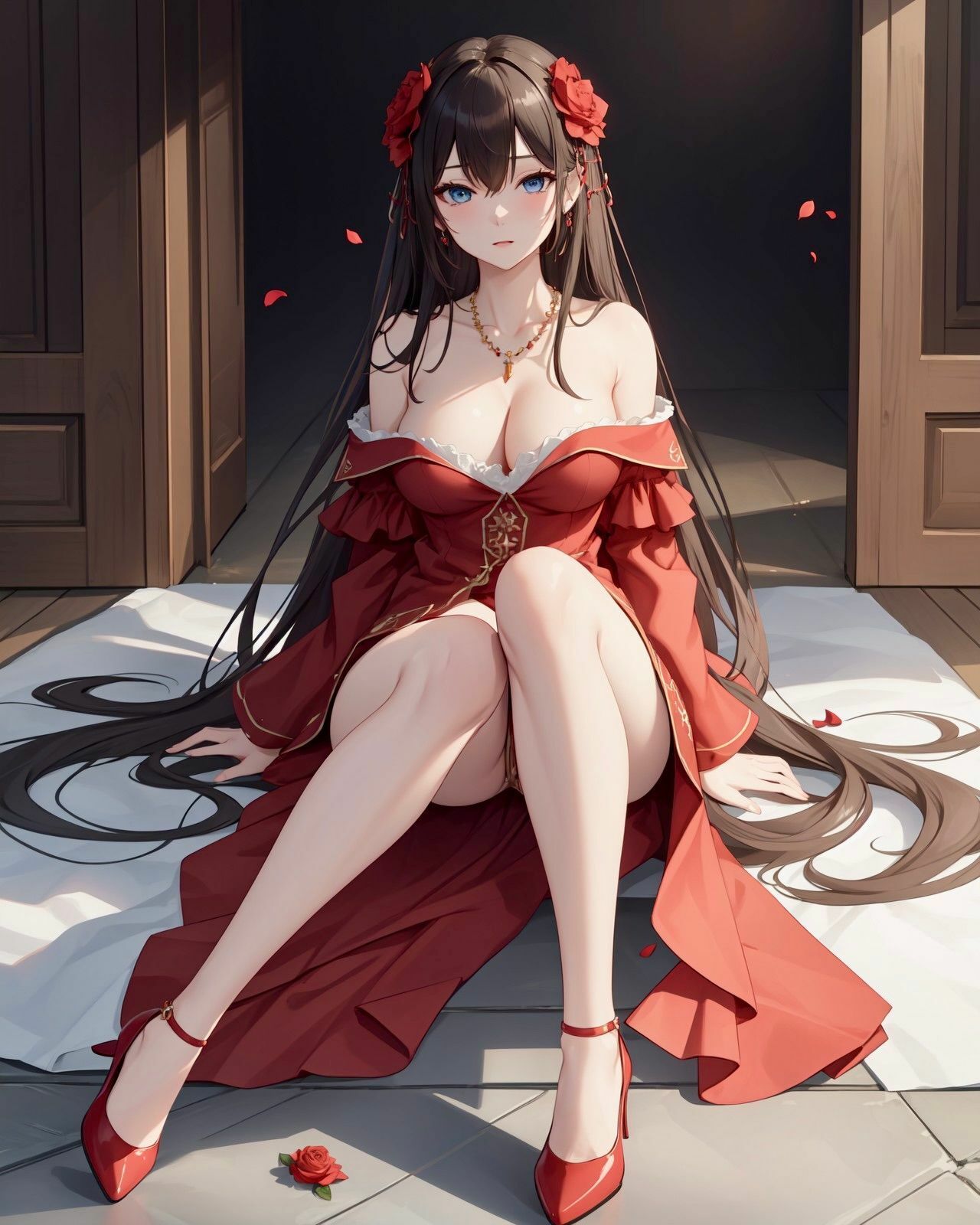 サンプル画像1:初心な薔薇姫に夜伽を教えたった件 vol.1(chuneai) [d_332477]