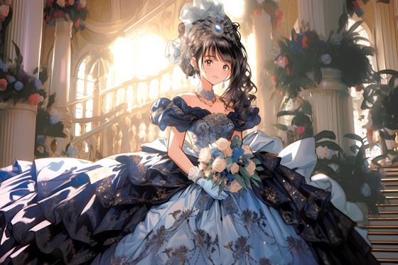 サンプル画像2:ドレス美少女16 清楚な美少女がドレスを纏ったら(Dresscco) [d_332479]