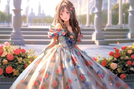 サンプル画像3:ドレス美少女16 清楚な美少女がドレスを纏ったら(Dresscco) [d_332479]