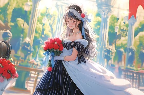 サンプル画像4:ドレス美少女16 清楚な美少女がドレスを纏ったら(Dresscco) [d_332479]