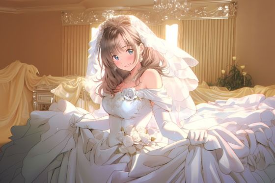 【ドレス美少女16】清楚な美少女がドレスを纏ったらのサンプル画像 6
