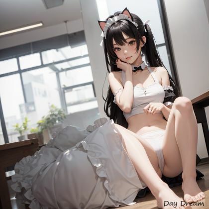 サンプル画像2:猫耳メイドR(Day Dream) [d_332554]