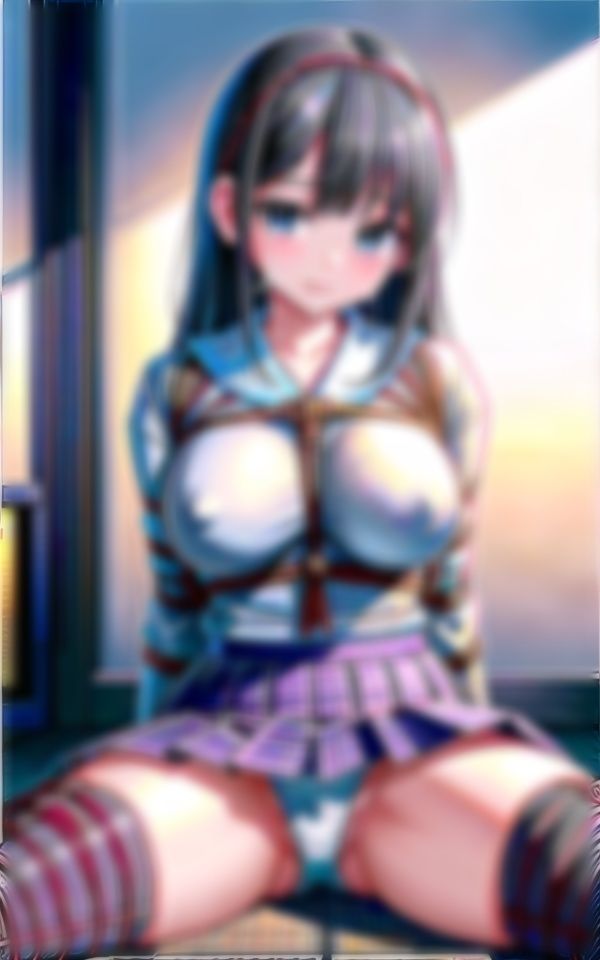 サンプル画像1:JKx拘束縄プレイ〜もうぐちょぐちょで早くイキたいです…ごめんなさい(美女-LABO) [d_332621]