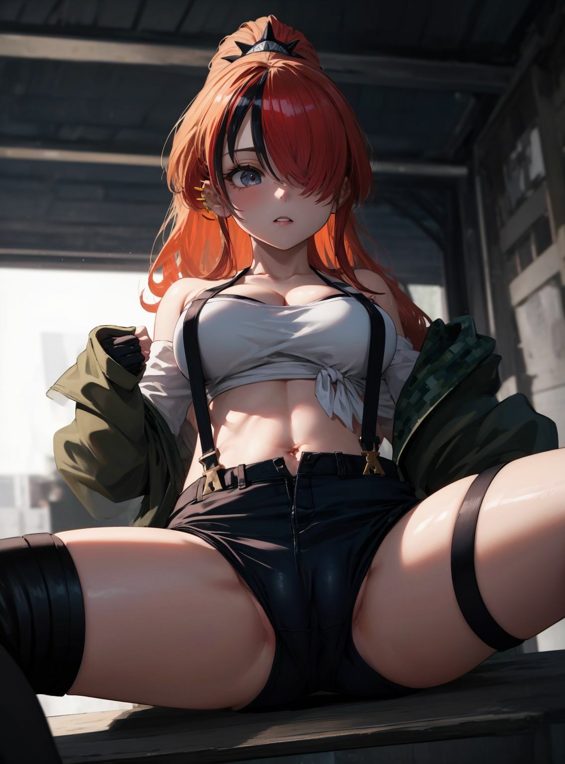 サンプル画像4:【に〇さんじ】えっちなVtuberのイラスト集Vol.1〜500枚〜(川瀬と遊園地) [d_332667]