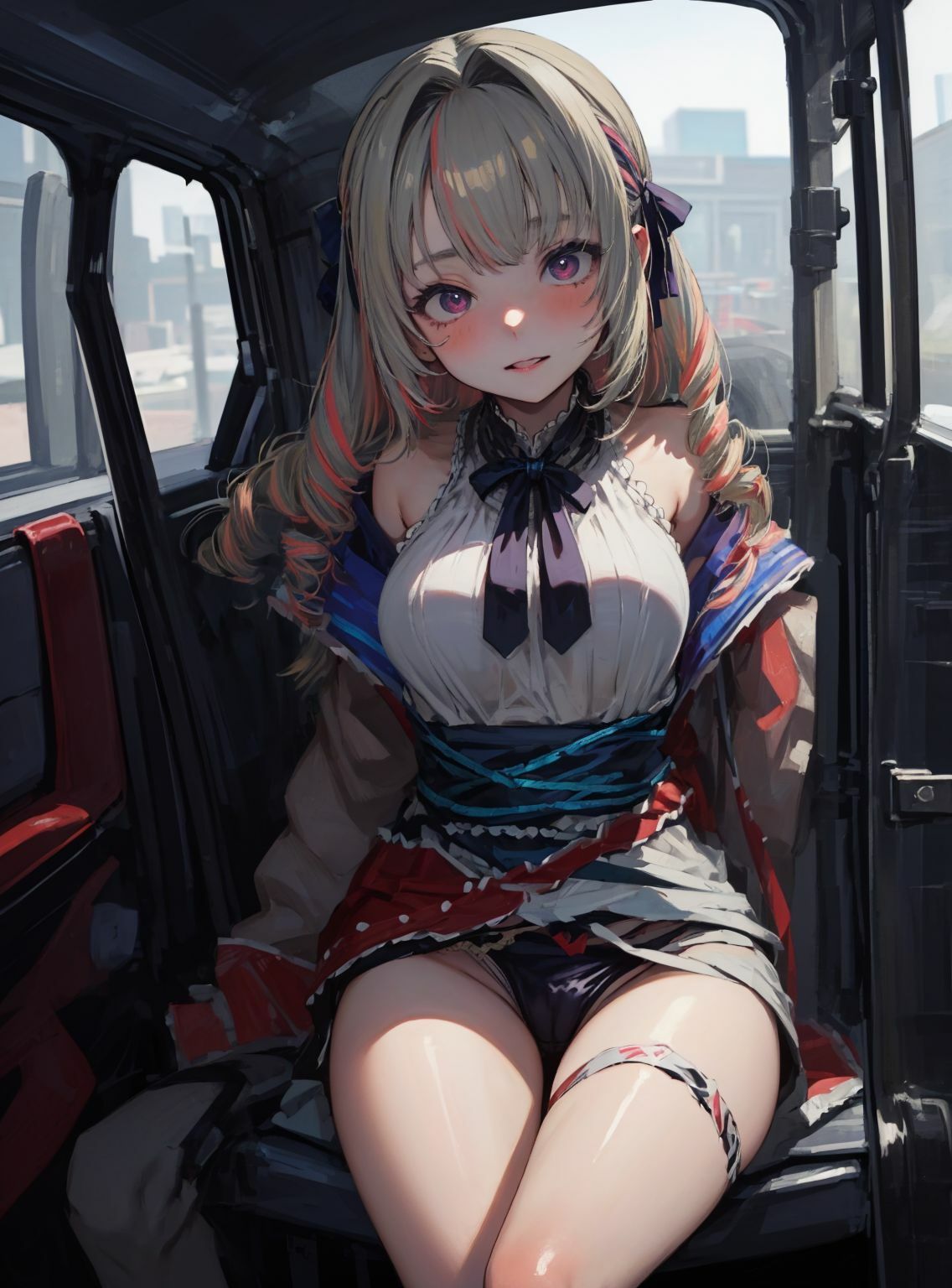 サンプル画像6:【に〇さんじ】えっちなVtuberのイラスト集Vol.1〜500枚〜(川瀬と遊園地) [d_332667]