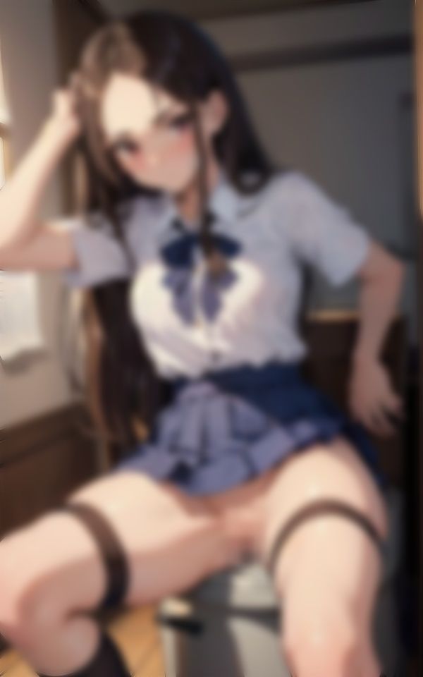 サンプル画像3:トイレでくぱぁ〜JKがおじさんが盗撮してる姿に激怒〜JKのパンチラを除いてみると！(オムニバス企画) [d_332670]