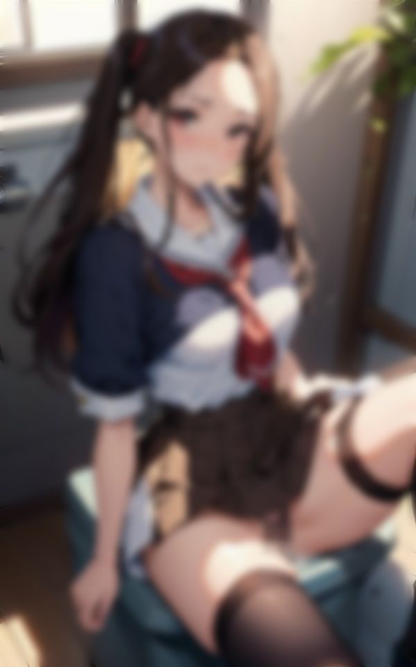 サンプル画像2:トイレでおなに〜！学校のトイレでマドンナ美女がくぱあ！見てるんじゃねーよと睨みつける美少女(天才性欲開放絶頂) [d_332674]