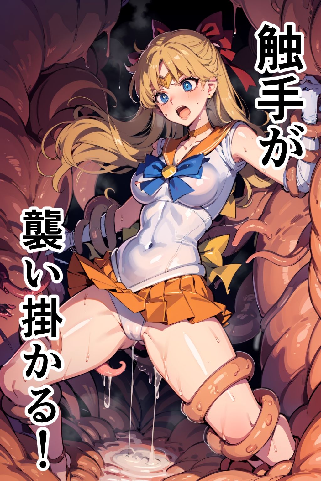 サンプル画像2:金星対触手(アカーテン) [d_332675]