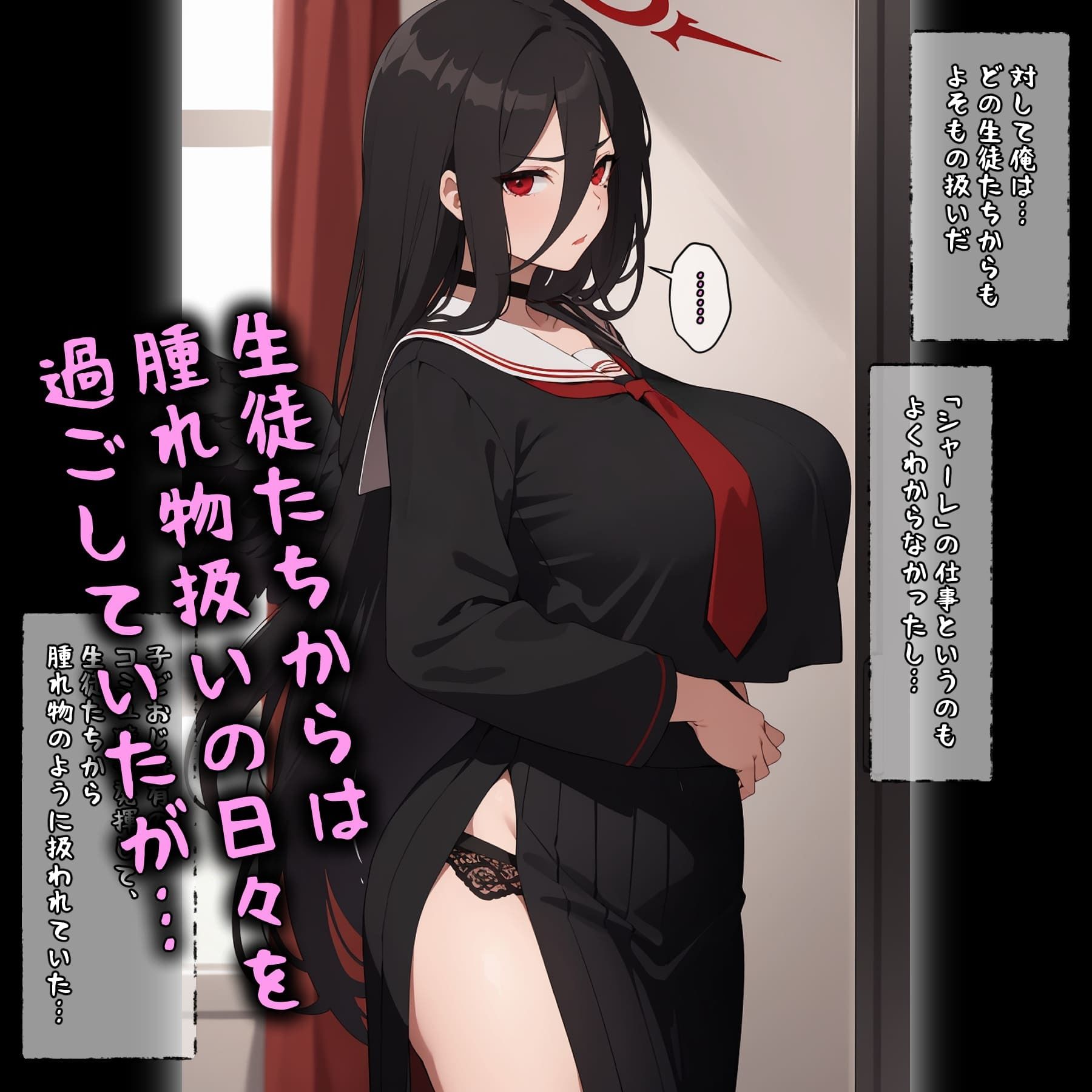 サンプル画像3:催●おじさんに支配されたキヴォトス全員、おじさん精子で赤ちゃん妊娠子育て(パニックアメリカ) [d_332725]