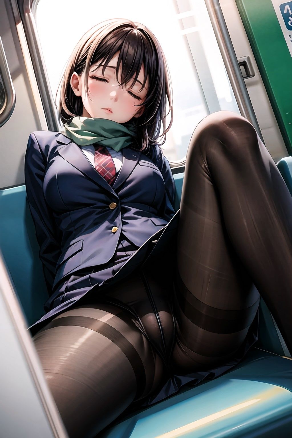 サンプル画像4:JK とパンチラ(oppAI) [d_332737]