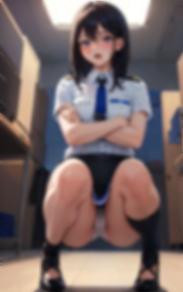 サンプル画像2:どこ見てるの！？逮捕しちゃうぞ(panpanyama1) [d_332836]