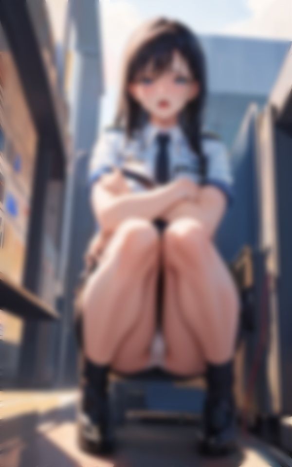 サンプル画像6:どこ見てるの！？逮捕しちゃうぞ(panpanyama1) [d_332836]