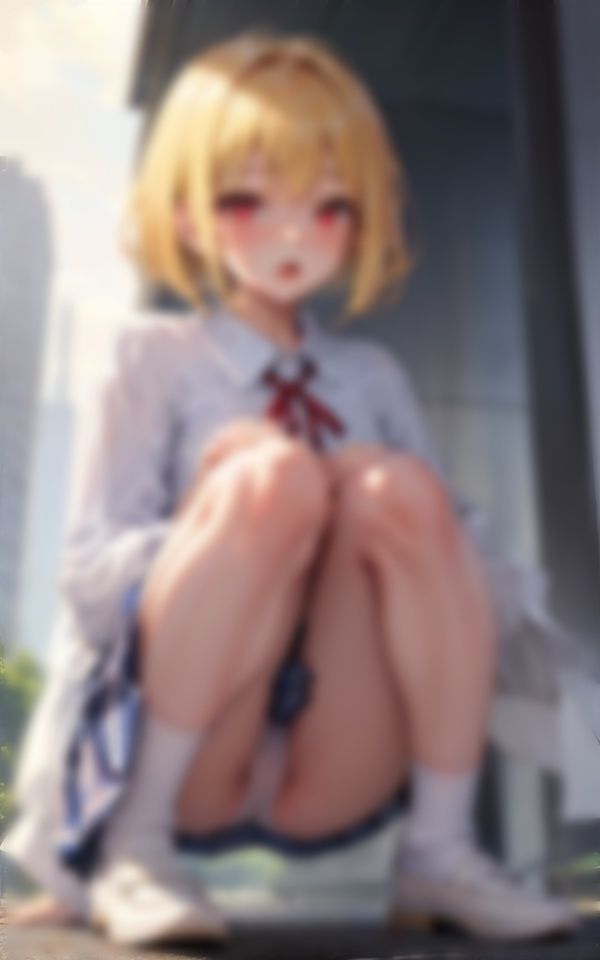 サンプル画像3:学校さぼってどっかいこっか？(panpanyama1) [d_332844]