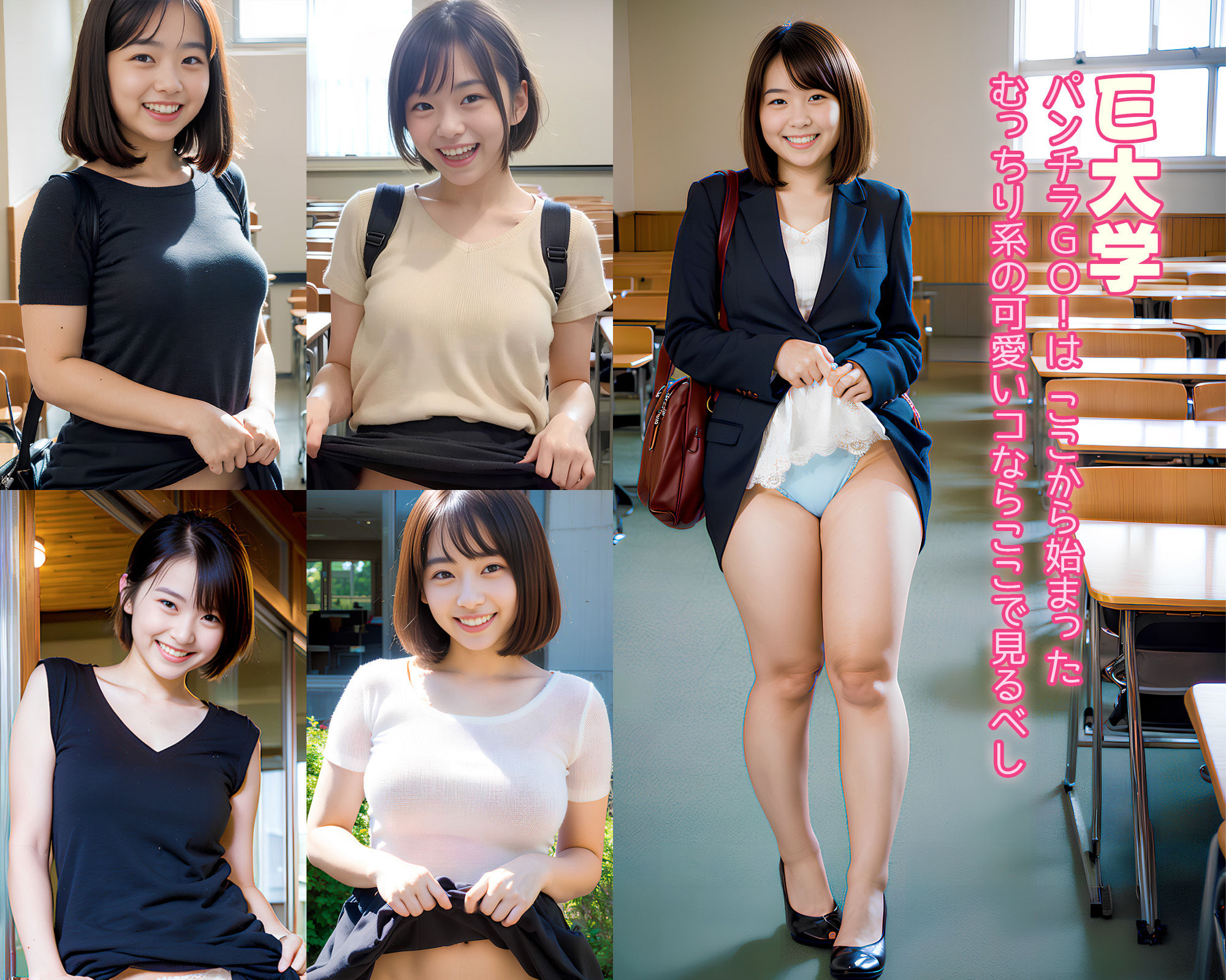 サンプル画像2:パンちらGO(AI都市伝説) [d_332850]