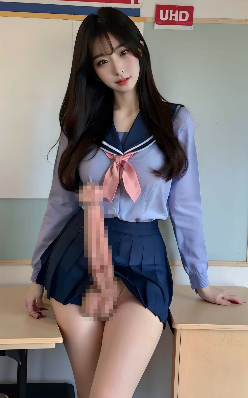 サンプル画像6:女子校生のグロちんぽ(双成ラボ) [d_332873]