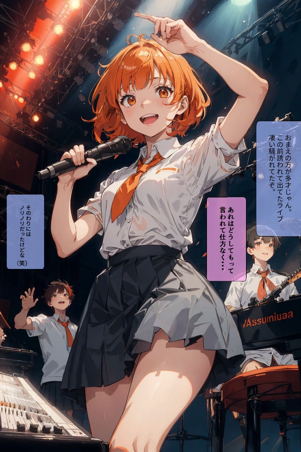 サンプル画像4:兄と妹(ごひゃの本棚) [d_332909]