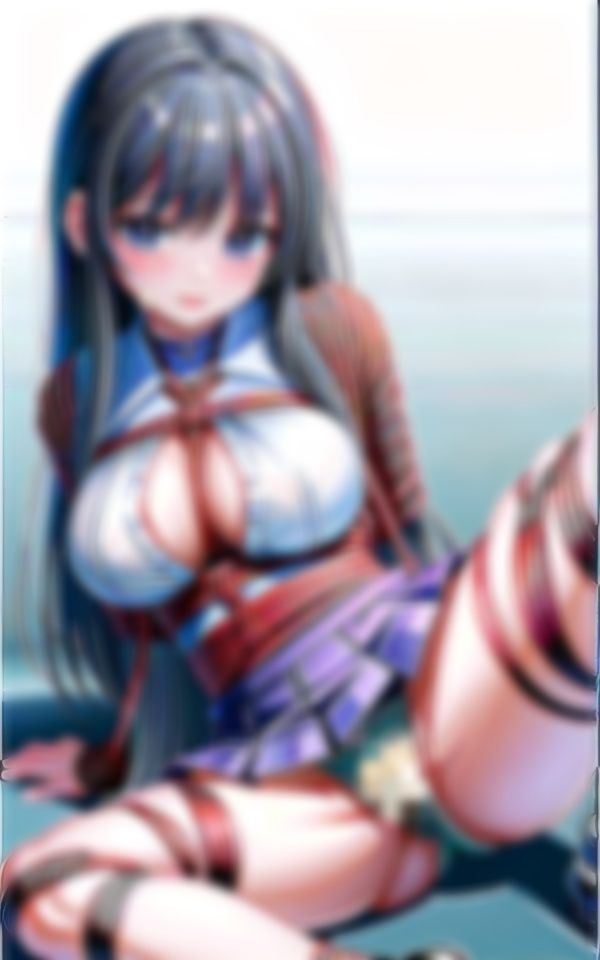 サンプル画像2:JK鬼しばり〜いつも生意気なアイツの濡れてるパンツは絶景だ(リアルAI美少女LABO) [d_332934]