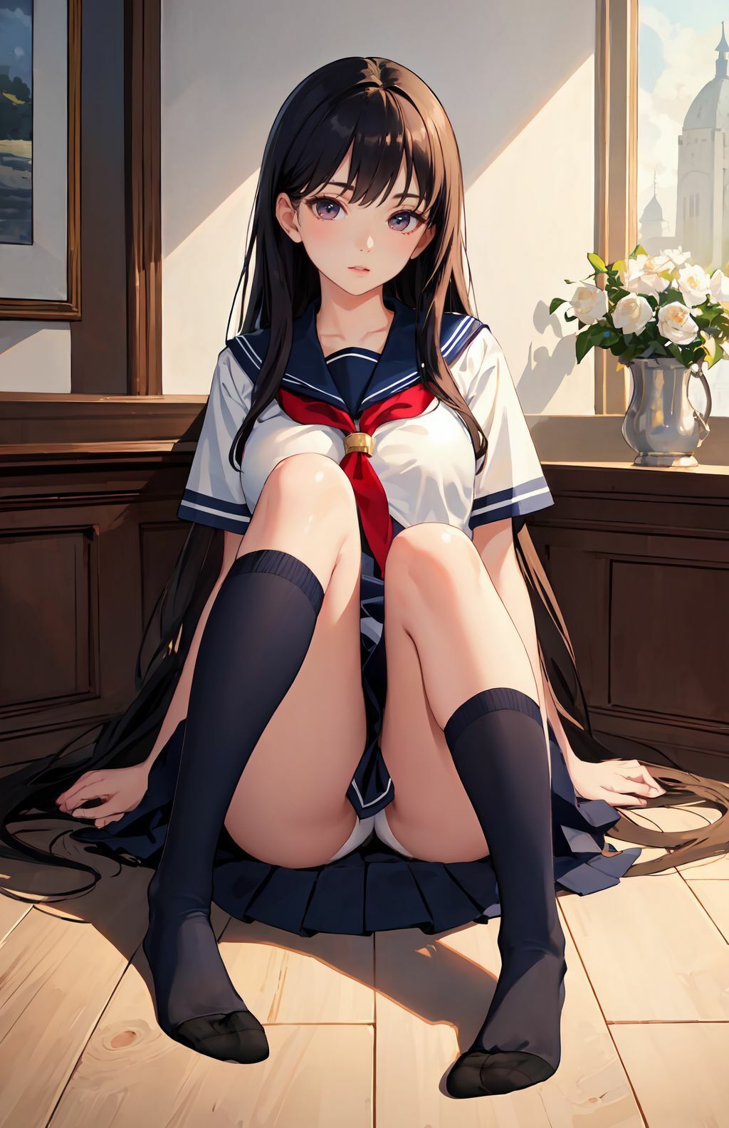 サンプル画像5:ひげは剃らない。しかし女子校生は拾う。(ジアン八世) [d_332944]