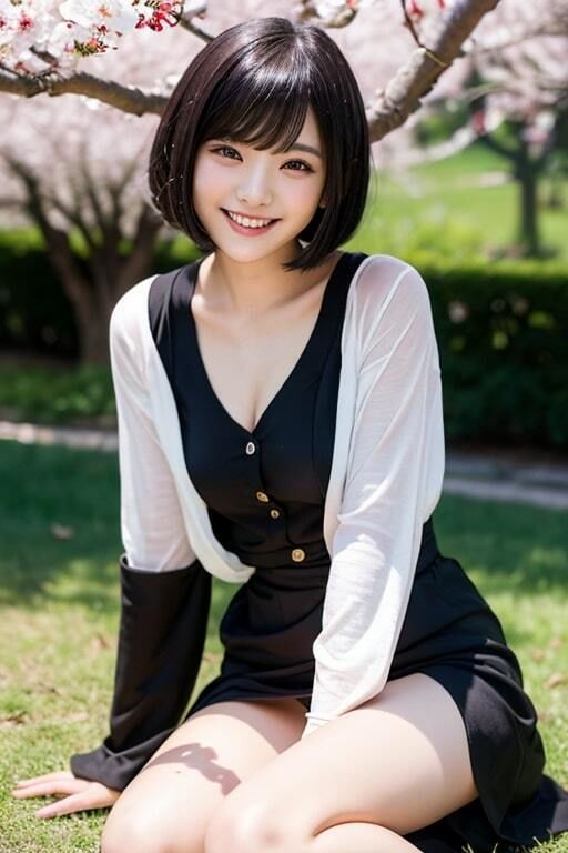 サンプル画像2:AI生成美女写真集 vol22 サクラ美女(Ai Girls Collection) [d_332953]