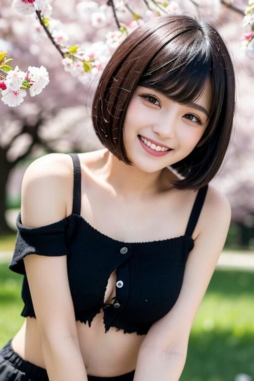 サンプル画像6:AI生成美女写真集 vol22 サクラ美女(Ai Girls Collection) [d_332953]