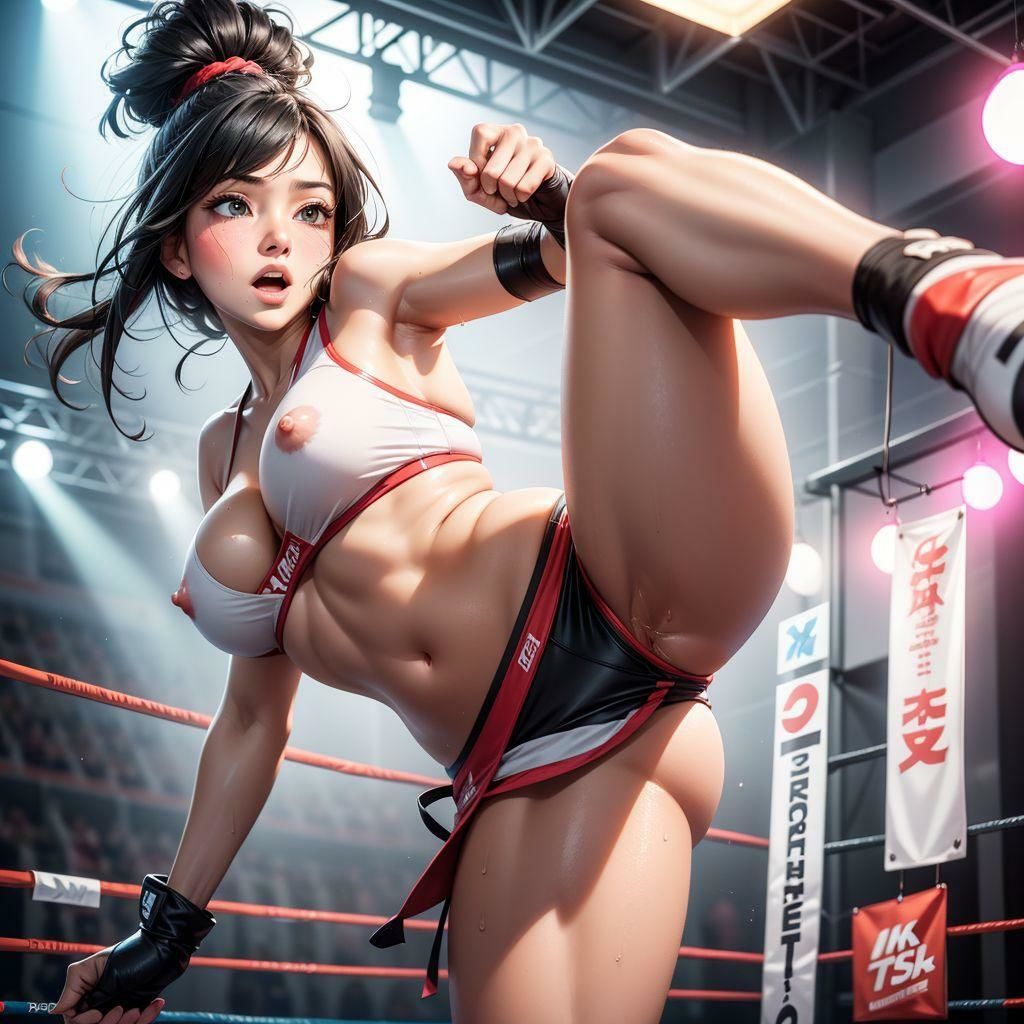 サンプル画像4:爆乳武道(情熱ニクス) [d_332986]