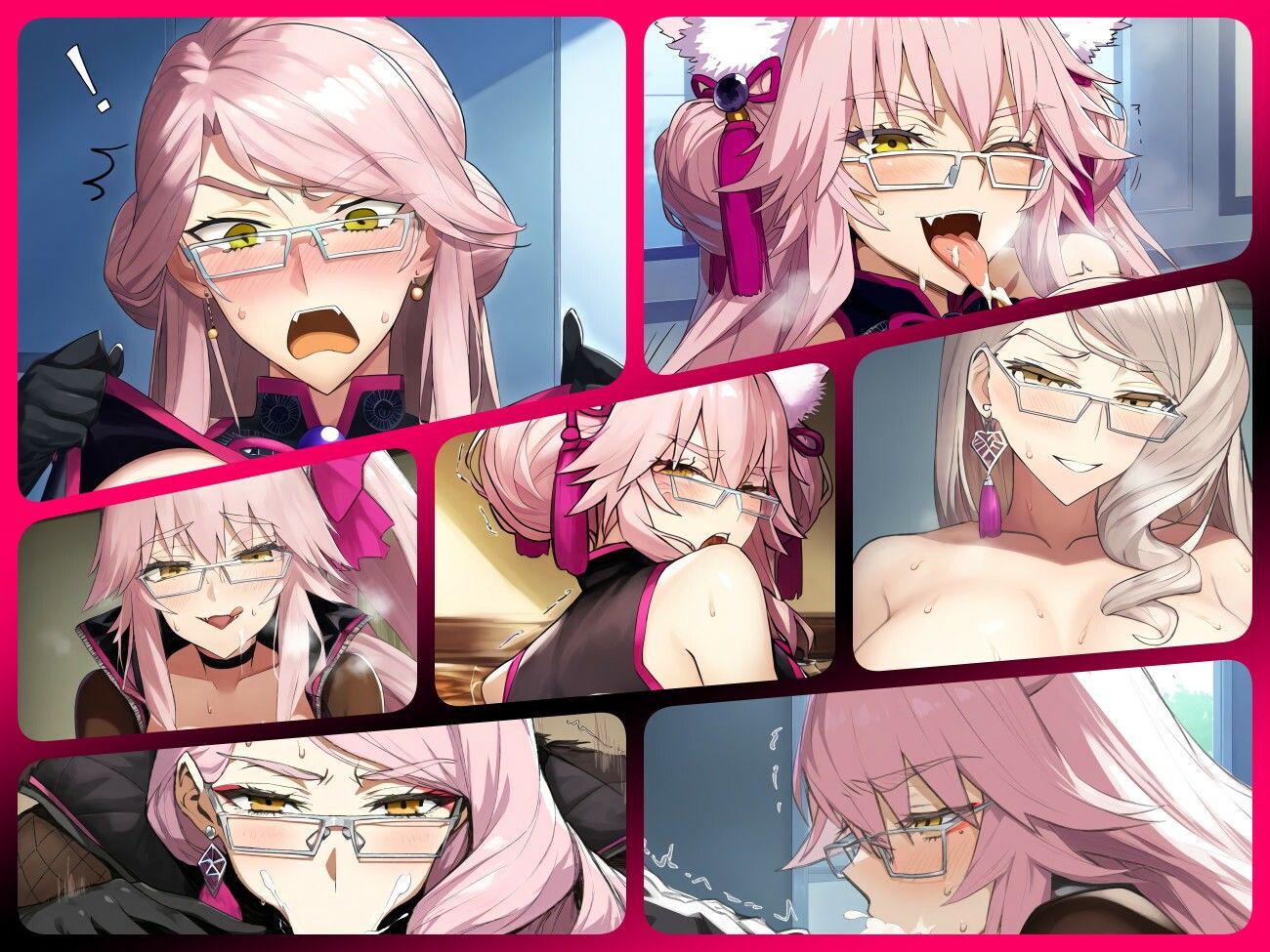 サンプル画像2:光闇女狐の性事情(ある) [d_333068]