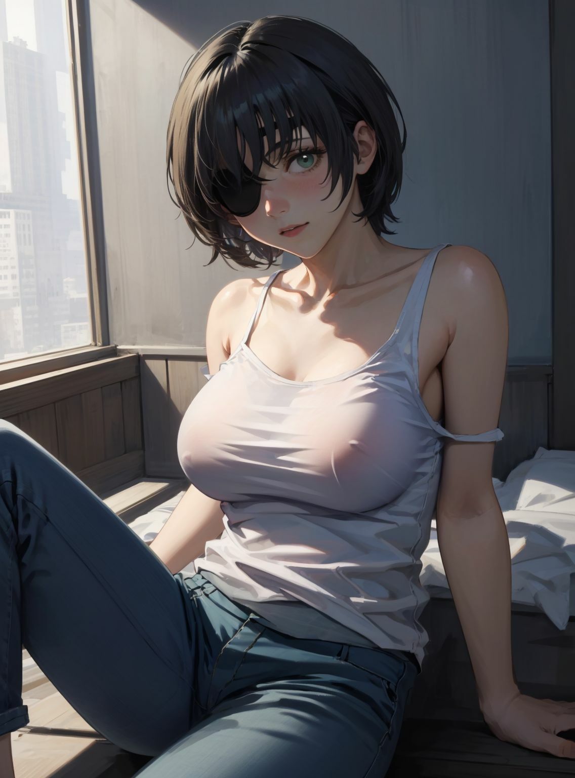 サンプル画像6:チェンソー〇ンのイラスト集〜431枚〜(川瀬と遊園地) [d_333077]