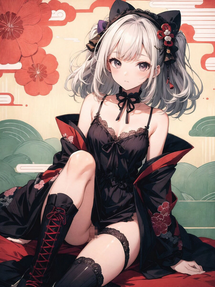 サンプル画像2:Kimono Gothic （2023-12）(SuiginToxic) [d_333115]