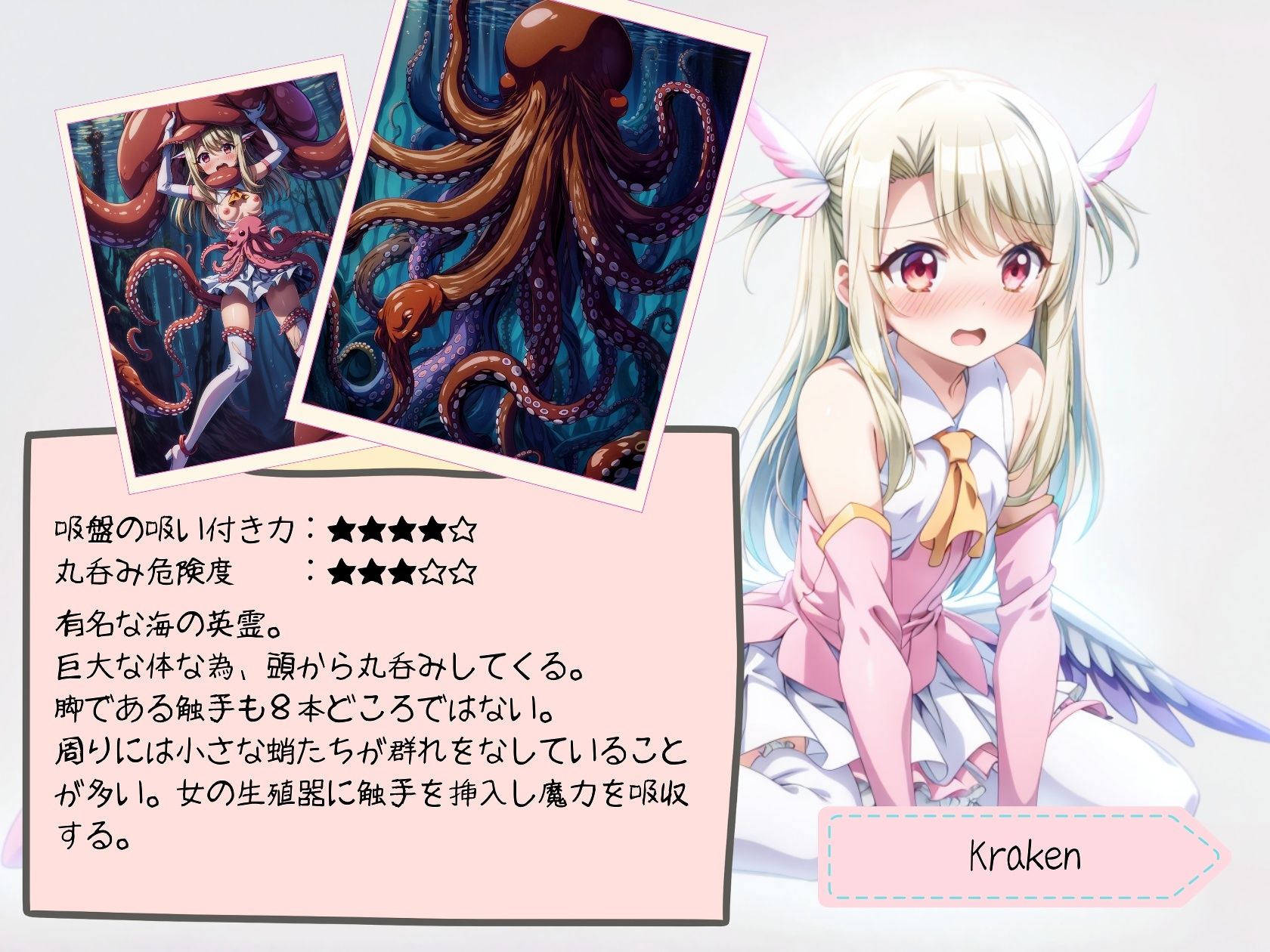 サンプル画像4:ちょっとえっちなクラスカードの回収に失敗した魔法少女(絵心あいのAI生成アトリエ) [d_333154]