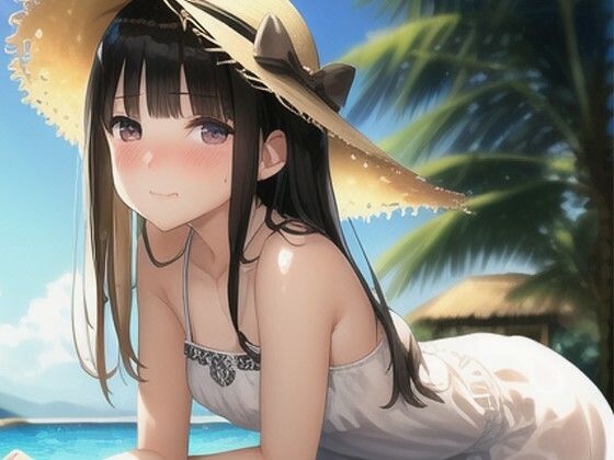 サンプル画像1:僕の理想のAI彼女2ー最高の恋人たちとの思い出「早苗とプール編」(風鈴亭) [d_333169]