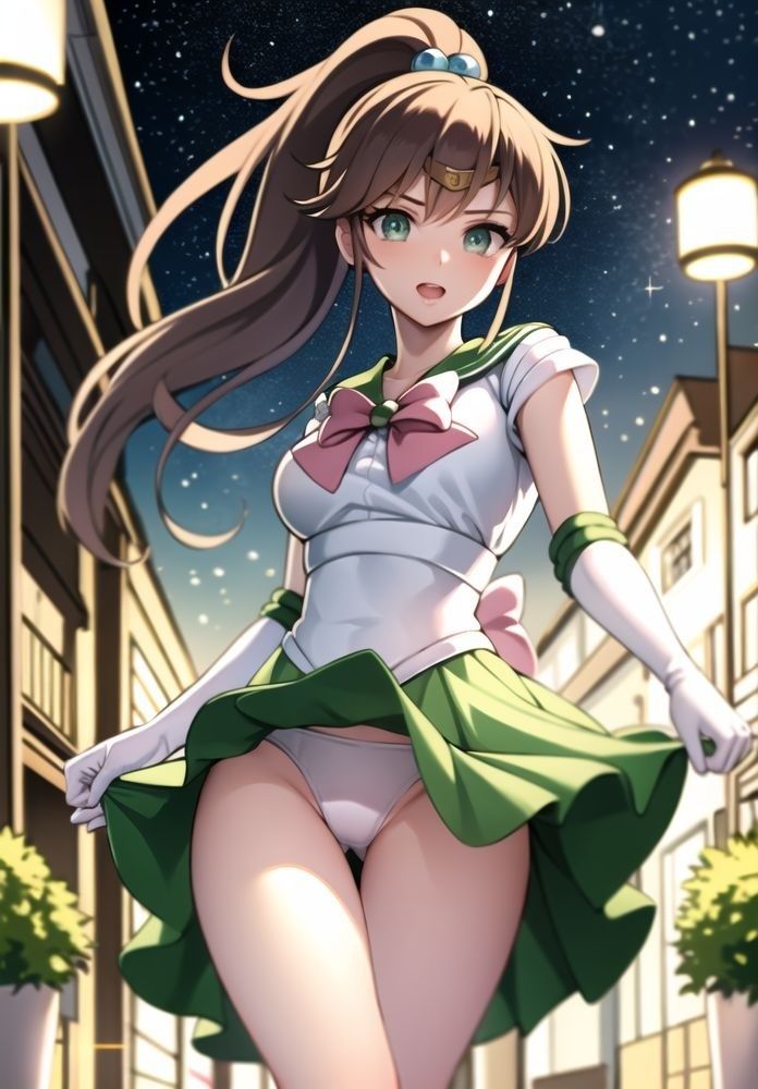 サンプル画像3:セーラー戦士の露出写真集(二次元の華道) [d_333255]