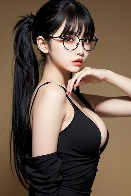 サンプル画像4:AI生成美女写真集 vol24 ヲタ美女(Ai Girls Collection) [d_333260]