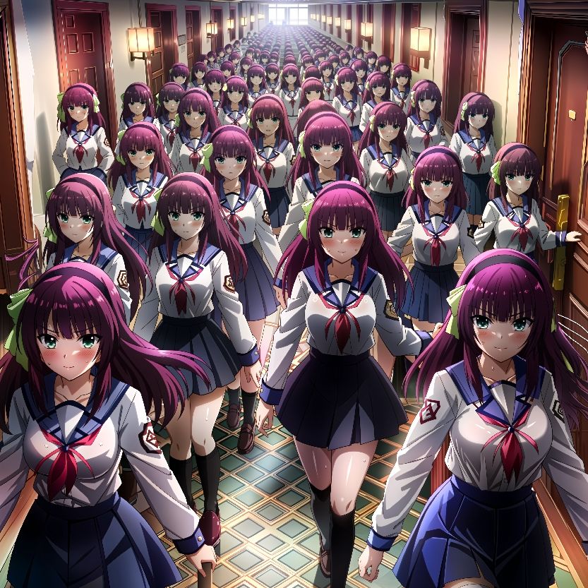 サンプル画像2:増殖百合 仲〇ゆり(グレニンジャジャ) [d_333297]